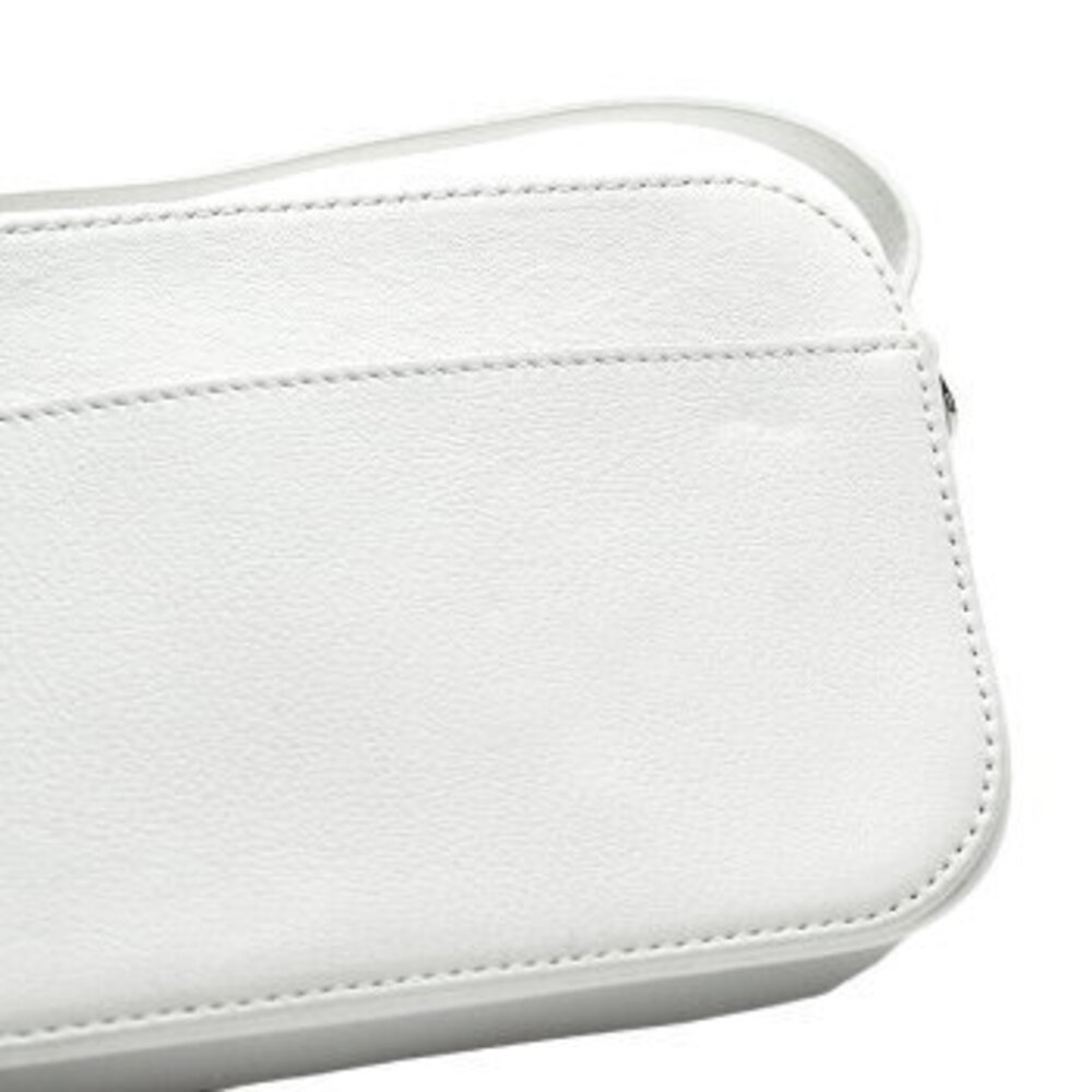 Balenciaga Everyday XS Camera Bag White Leather Crossbody Logo - Picture 9 of 10